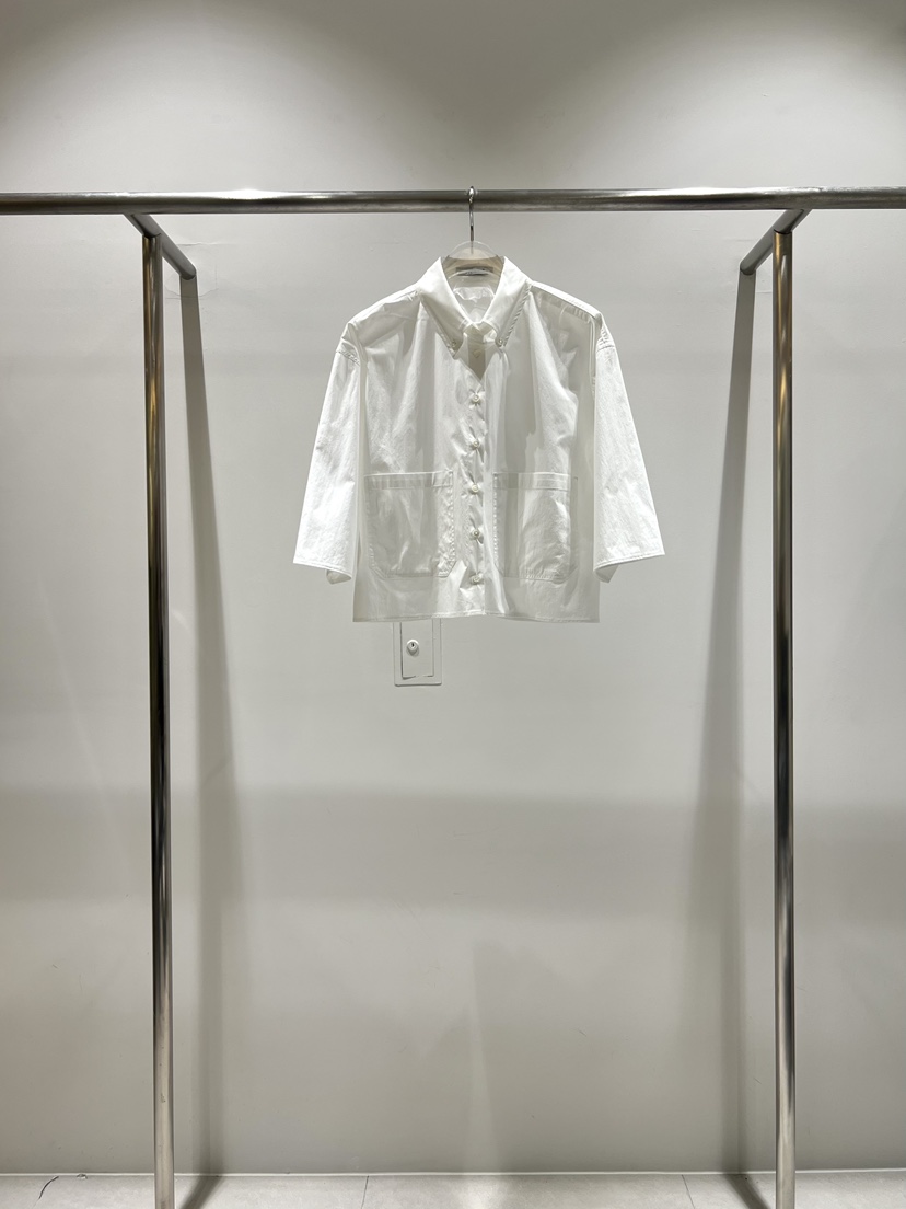 CESTLAVIE韓國代購女裝新品休閑推薦職業時尚襯衫蕾絲衫寬松CESTLAVIE襯衫/蕾絲衫圖色1