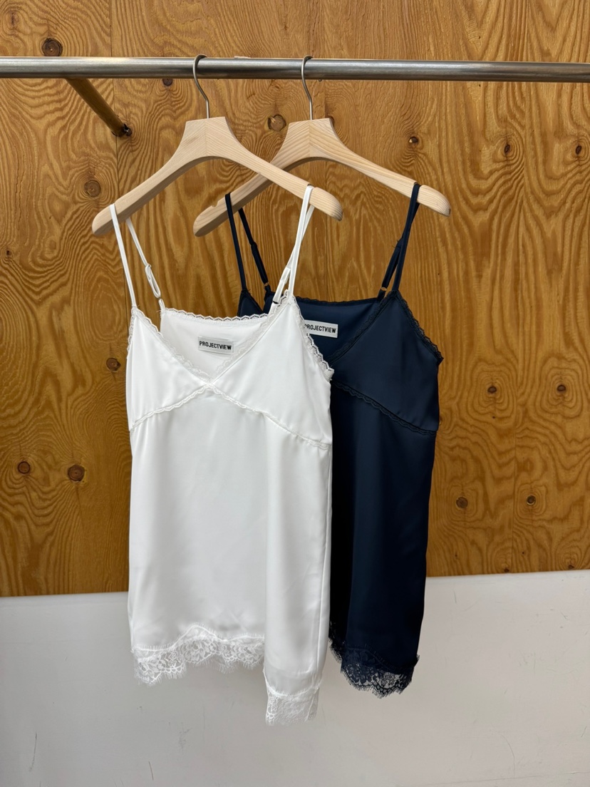 PROJECTVIEW韓國直郵女裝新款人氣職業休閑連衣裙蕾絲緞面PROJECTVIEW連衣裙