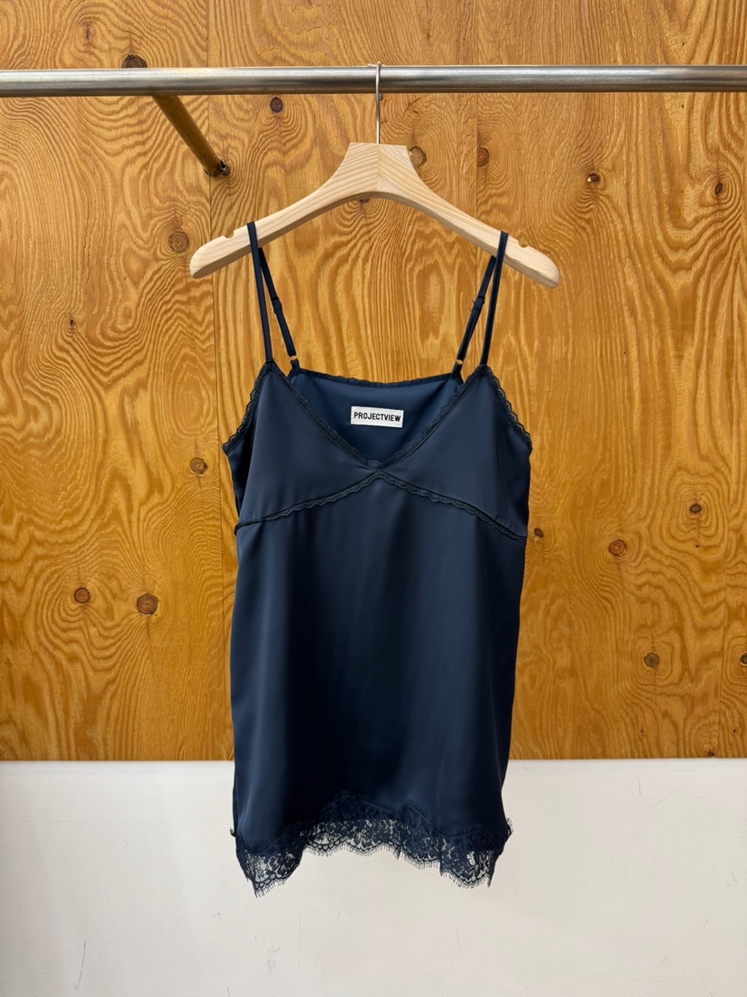 PROJECTVIEW韓國直郵女裝新款人氣職業休閑連衣裙蕾絲緞面PROJECTVIEW連衣裙圖色2