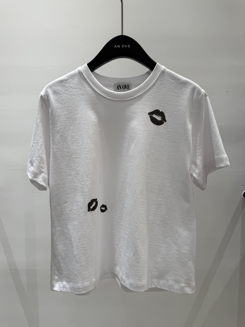 ANOVE韓國直郵實拍女裝新品人氣26春夏時尚推薦熱賣職業T恤ANOVET恤圖色1