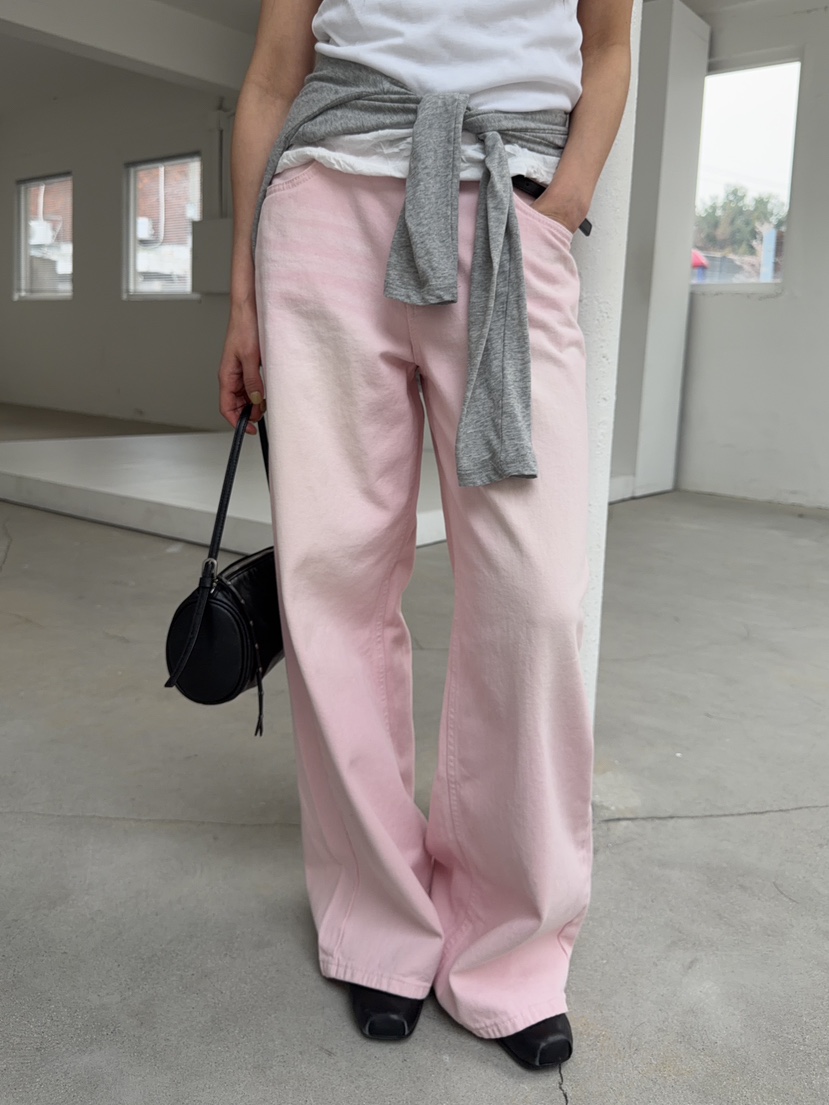 ACME韓國直郵女士新品人氣時尚推薦熱賣26春夏職業休閑褲ACME休閑褲