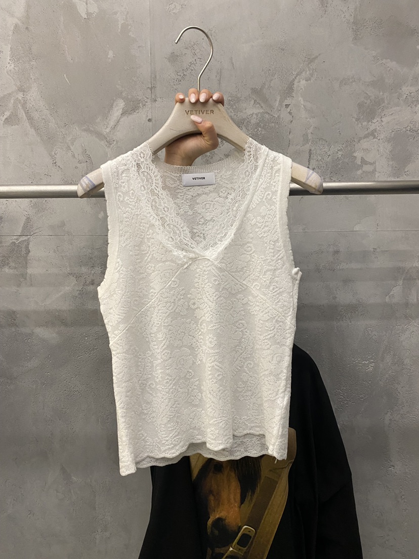 THE VETIVER-A韓國東大門代購女裝新款人氣26春夏吊帶背心VETIVER吊帶/背心圖色1