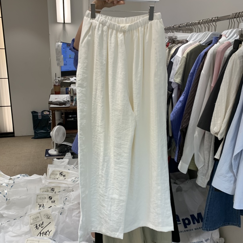 VENIR-a韓國東大門代購女士新品時尚26春夏熱賣推薦休閑褲VENIR-a休閑褲圖色1