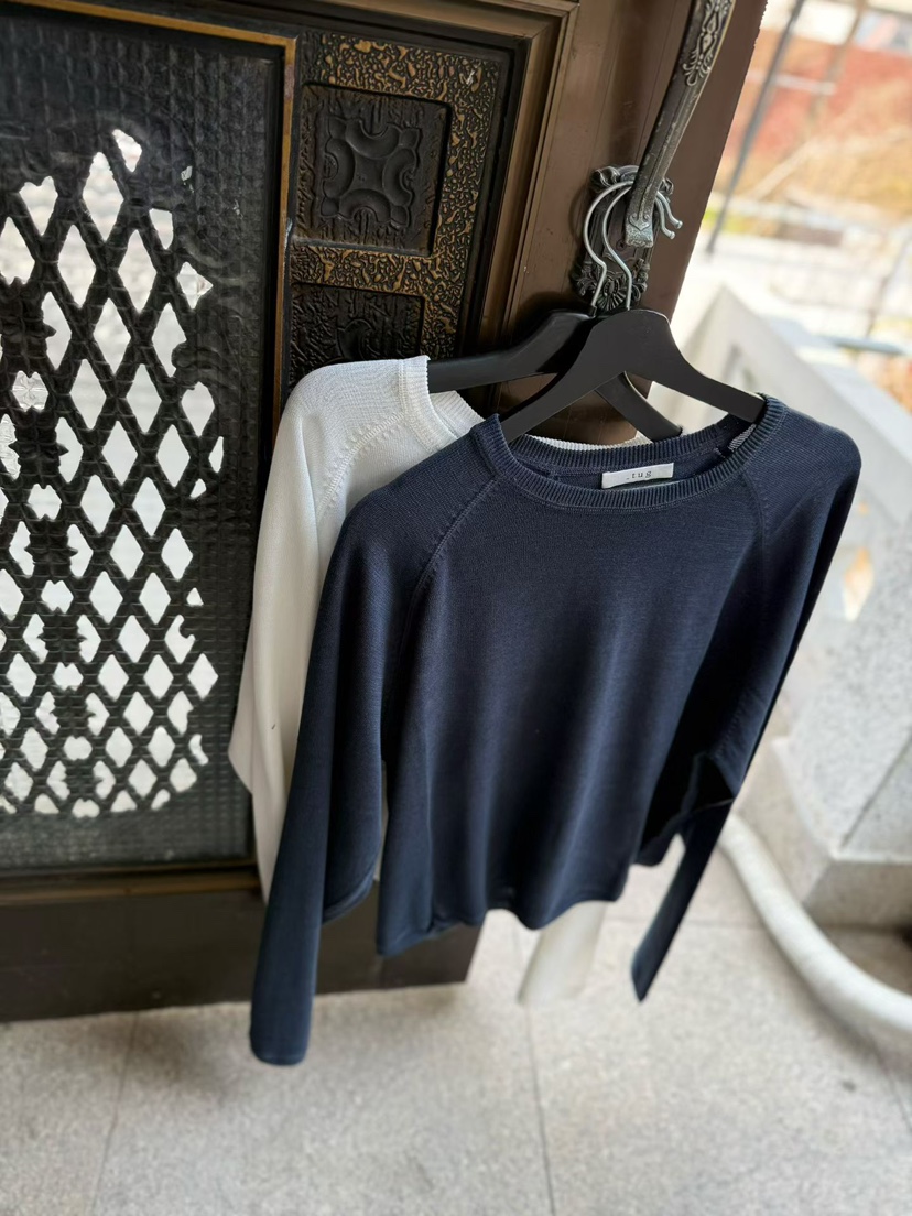 TUG韓國直郵實拍女裝新款時尚人氣職業26春夏針織衫短款針織TUG針織衫