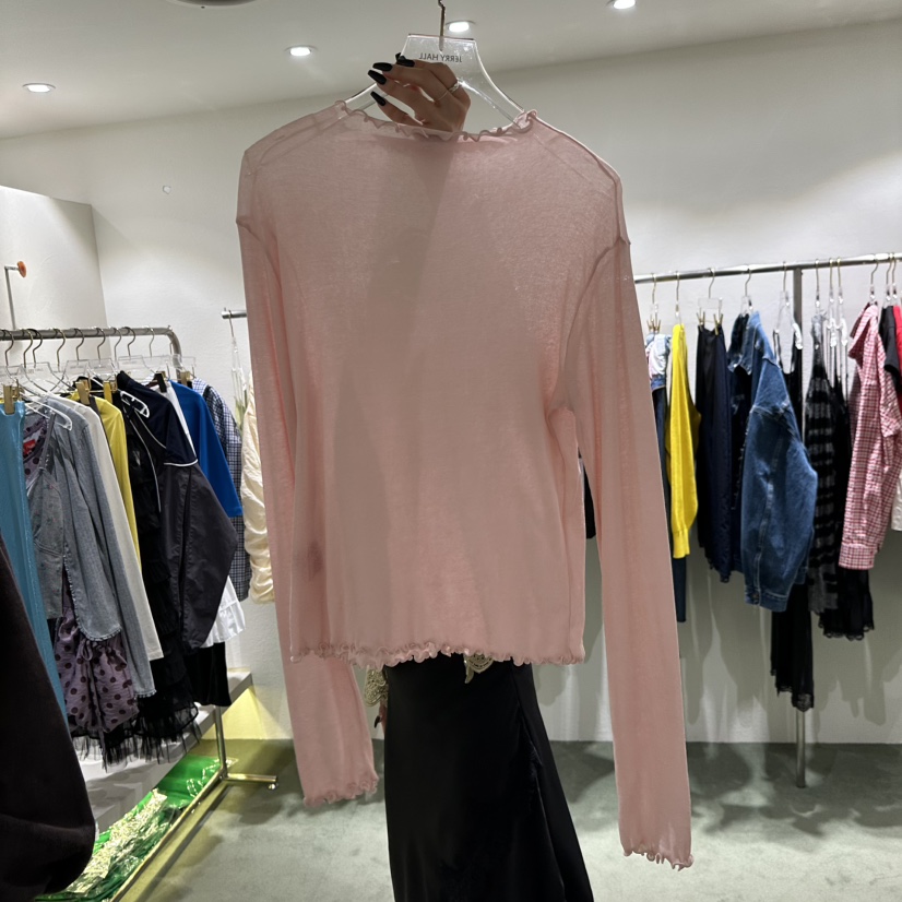 JERRY HALL-P韓國直郵女士新款26春夏時尚推薦休閑長袖T恤JERRY HALL長袖T恤