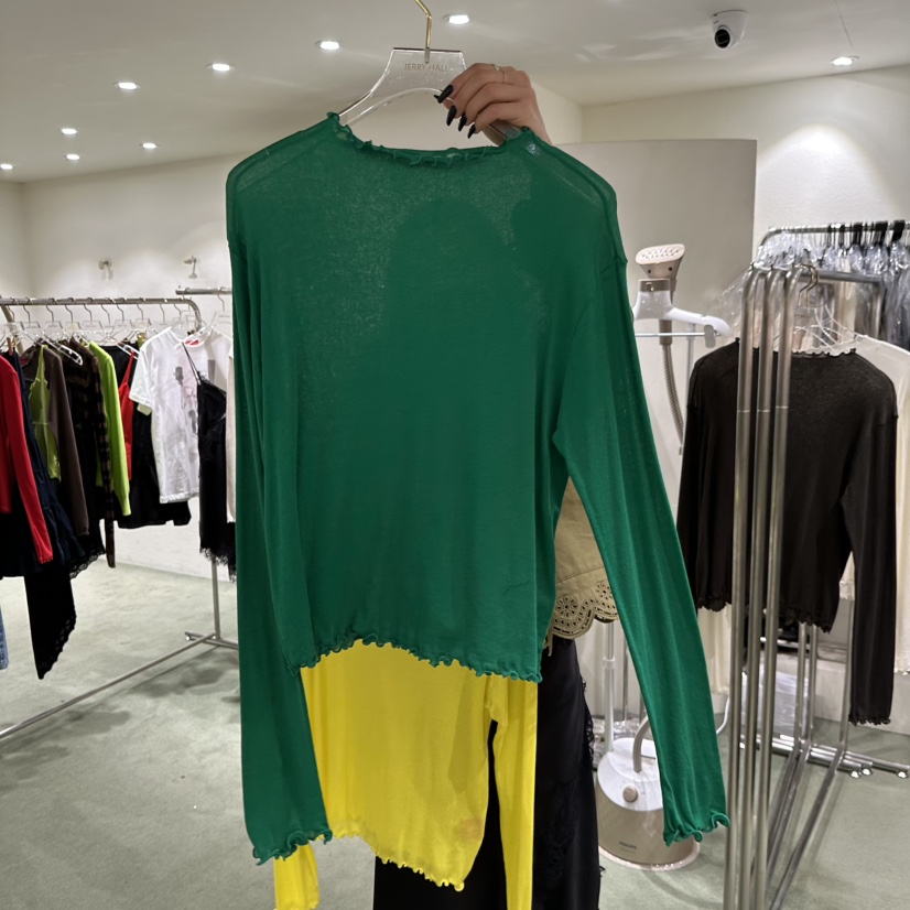 JERRY HALL-P韓國直郵女士新款26春夏時尚推薦休閑長袖T恤JERRY HALL長袖T恤圖色4