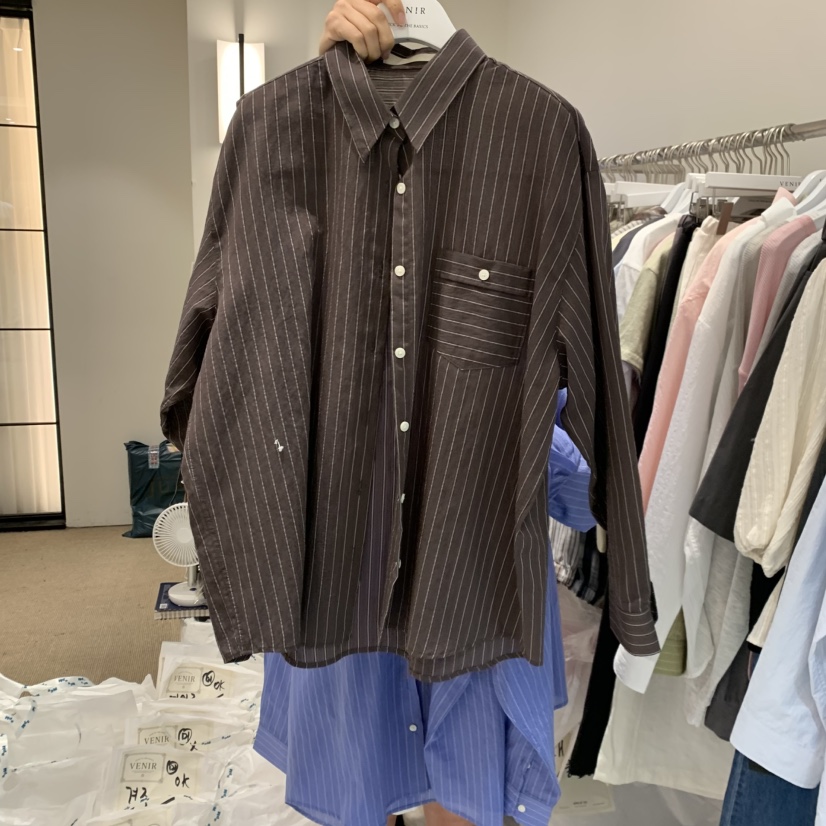 VENIR-a韓國直郵女士新款時尚休閑人氣熱賣推薦襯衫蕾絲衫VENIR-a襯衫/蕾絲衫圖色4