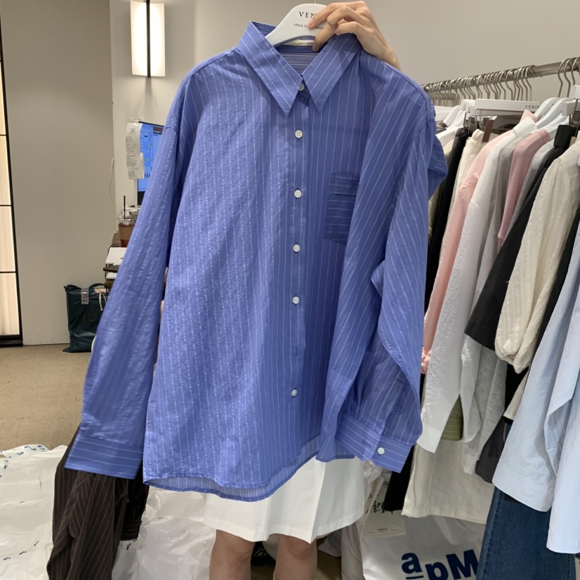 VENIR-a韓國直郵女士新款時尚休閑人氣熱賣推薦襯衫蕾絲衫VENIR-a襯衫/蕾絲衫圖色5