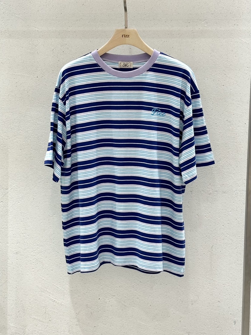 FIZZ韓國直郵實拍女裝新品休閑時尚推薦熱賣職業人氣26春夏T恤FIZZT恤圖色2