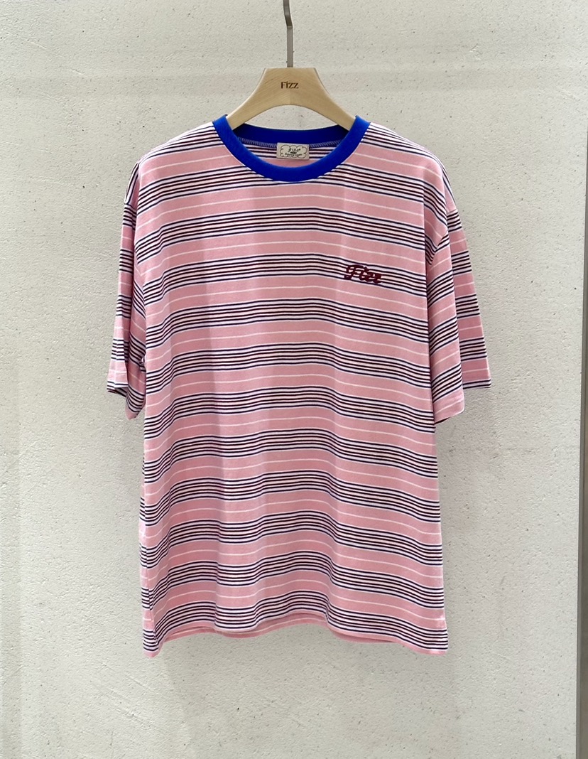 FIZZ韓國直郵實拍女裝新品休閑時尚推薦熱賣職業人氣26春夏T恤FIZZT恤圖色3