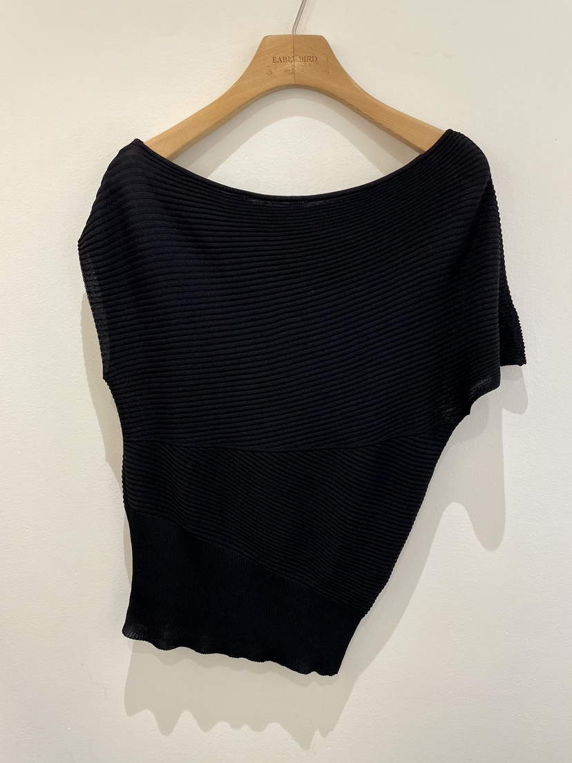 OBSESS韓國直郵實拍女士新款時尚職業熱賣休閑推薦針織衫OBSESS/EARLY BIRD針織衫圖色3黑色