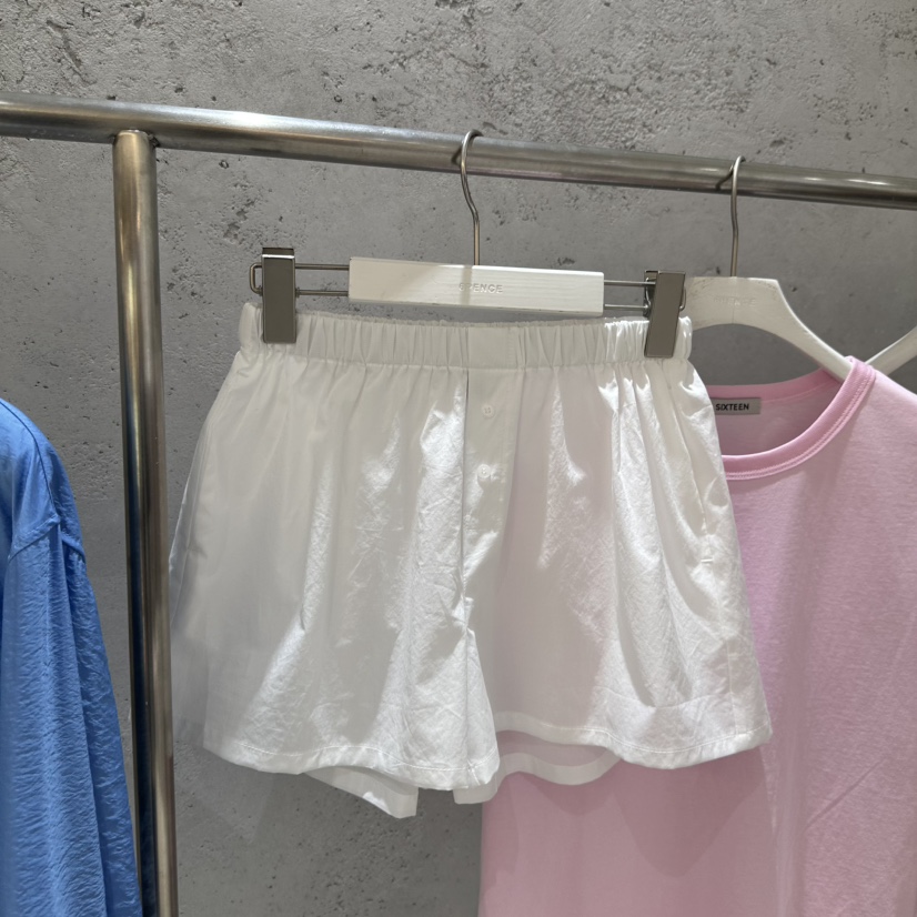 SIXTEEN韓國東大門代購女裝新款時尚熱賣人氣休閑短褲柔軟SIXTEEN短褲圖色3