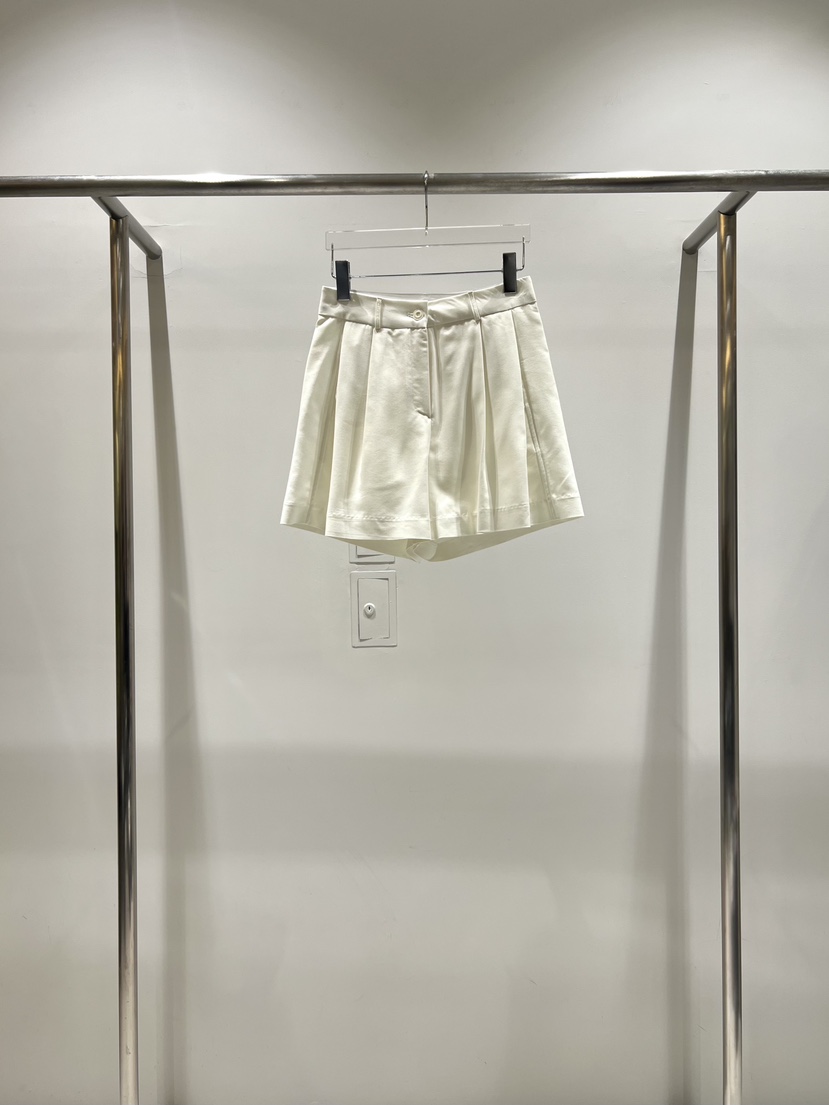 CESTLAVIE韓國直郵女裝新品人氣熱賣職業26春夏時尚短褲亞麻CESTLAVIE短褲圖色1