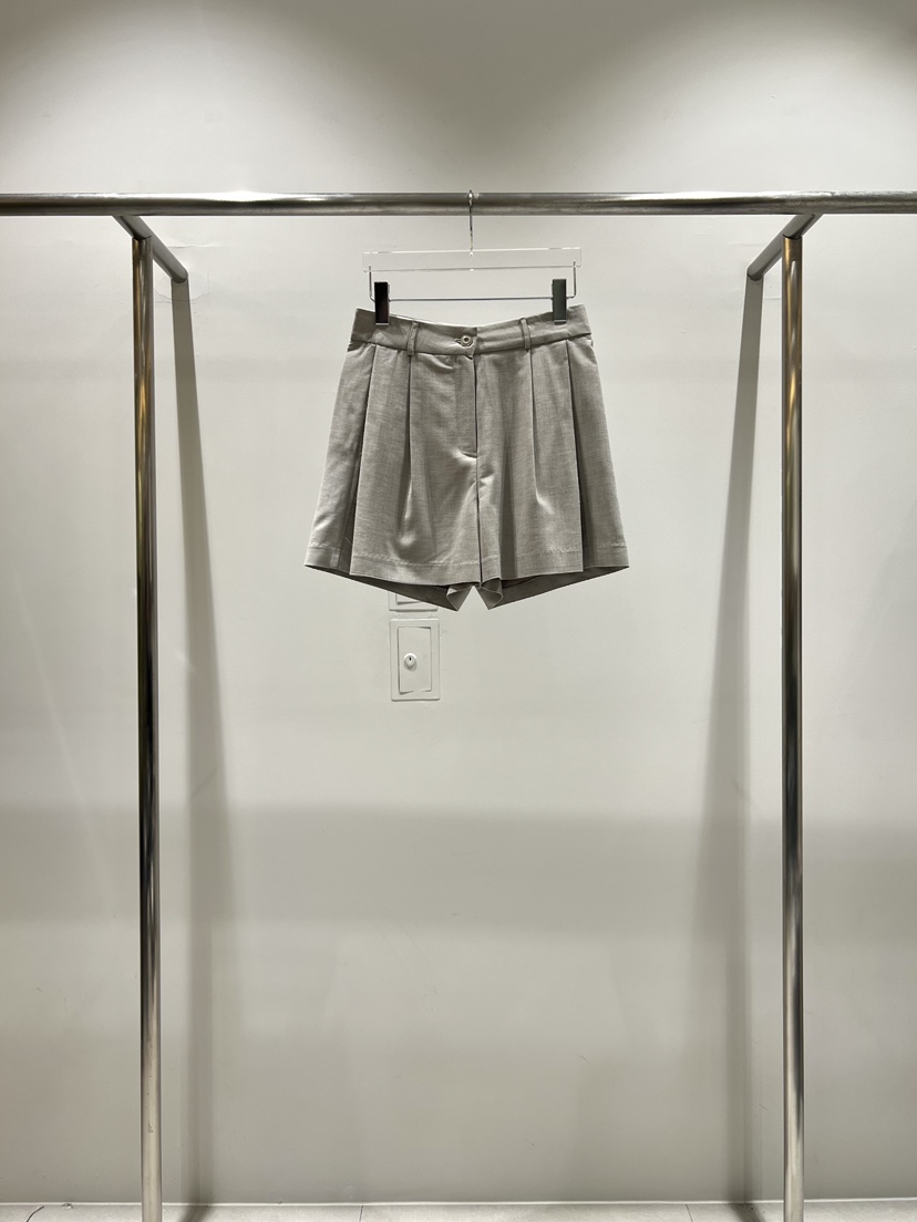 CESTLAVIE韓國直郵女裝新品人氣熱賣職業26春夏時尚短褲亞麻CESTLAVIE短褲圖色2