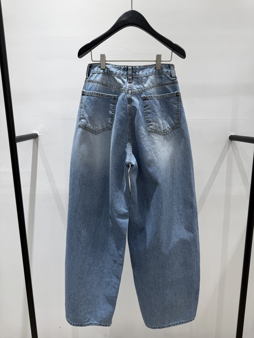 ANOVE韓國代購女士新品熱賣人氣休閑職業時尚26春夏牛仔褲復古ANOVE牛仔褲