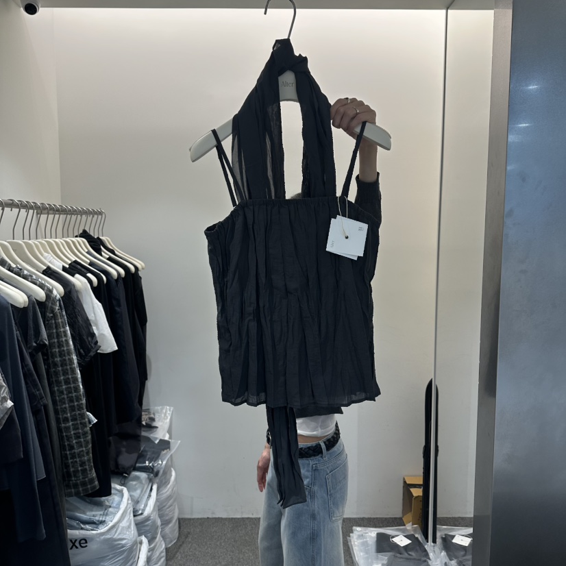 ALTER韓國代購女裝新款熱賣26春夏時尚人氣吊帶背心不含圍巾Alter吊帶/背心圖色4