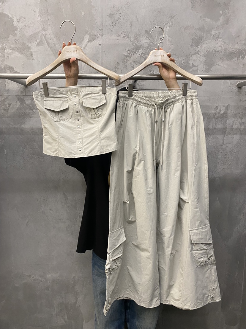 THE VETIVER-A韓國東大門直郵女裝新款26春夏休閑推薦套裝VETIVER套裝圖色1