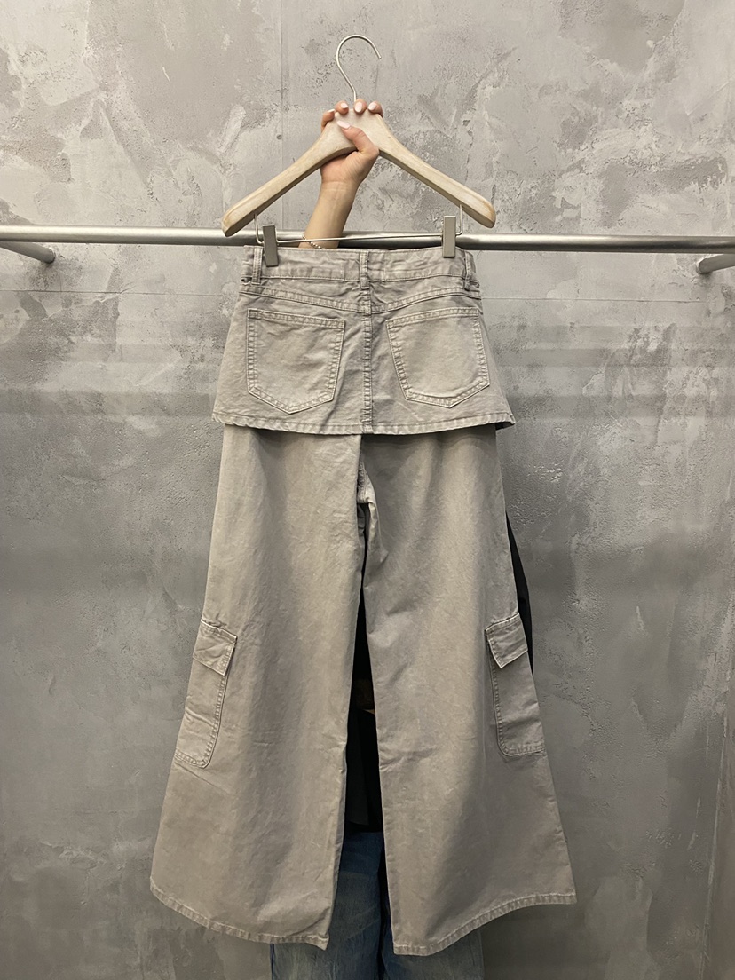 THE VETIVER-A韓國東大門直郵女士新品26春夏裙褲工裝褲VETIVER裙褲