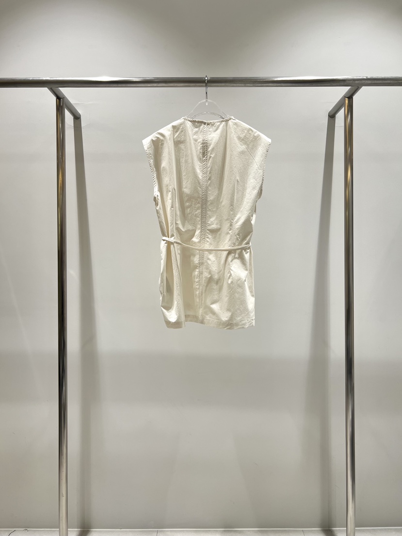 CESTLAVIE韓國東大門直郵女裝新品休閑推薦馬甲含腰帶棉質CESTLAVIE馬甲