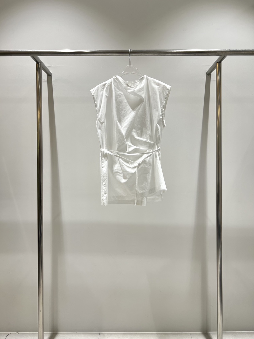 CESTLAVIE韓國東大門直郵女裝新品休閑推薦馬甲含腰帶棉質CESTLAVIE馬甲圖色2