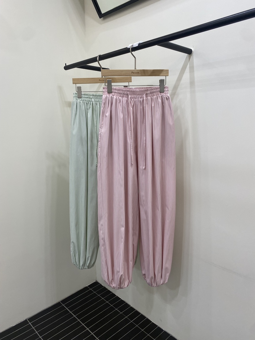 PERSON韓國代購女士新款熱賣26春夏職業人氣休閑褲褶裥燈籠PERSON休閑褲