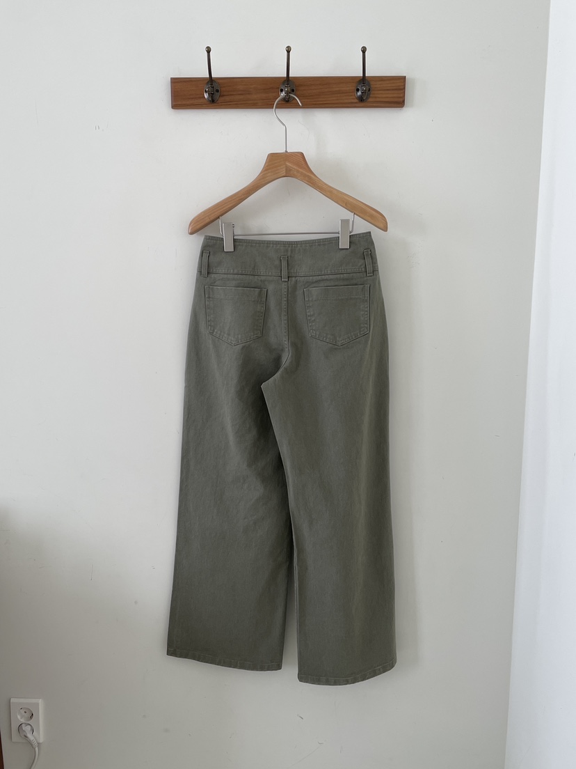 3 ANOTHER韓國直郵女士新品休閑職業時尚熱賣休閑褲水洗棉3 ANOTHER休閑褲