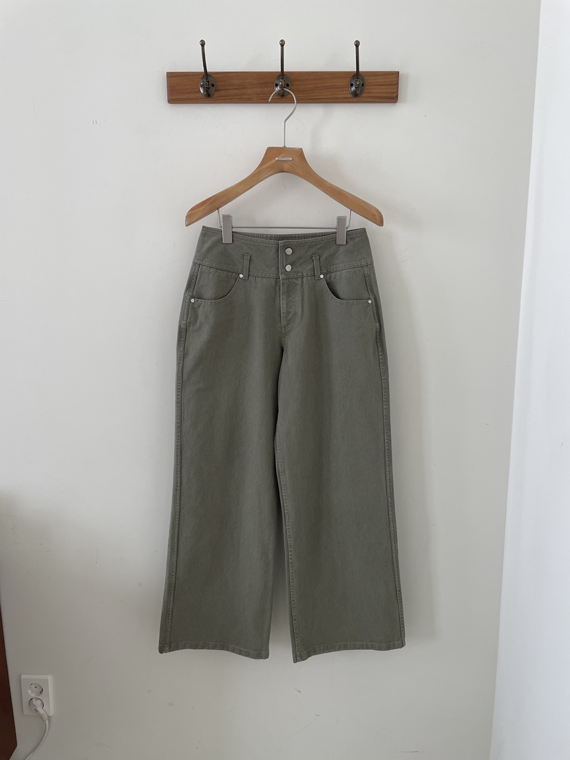 3 ANOTHER韓國直郵女士新品休閑職業時尚熱賣休閑褲水洗棉3 ANOTHER休閑褲圖色2