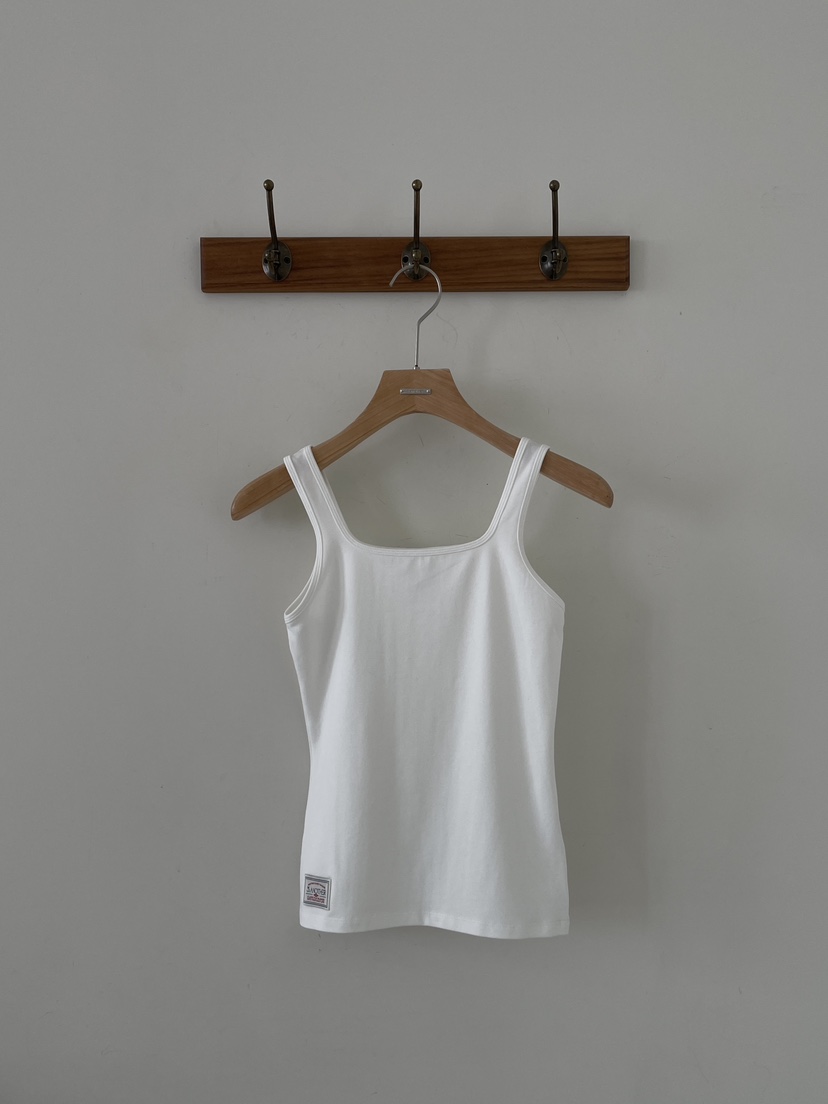 3 ANOTHER韓國東大門代購女士新款26春夏時尚吊帶背心修身3 ANOTHER吊帶/背心圖色1