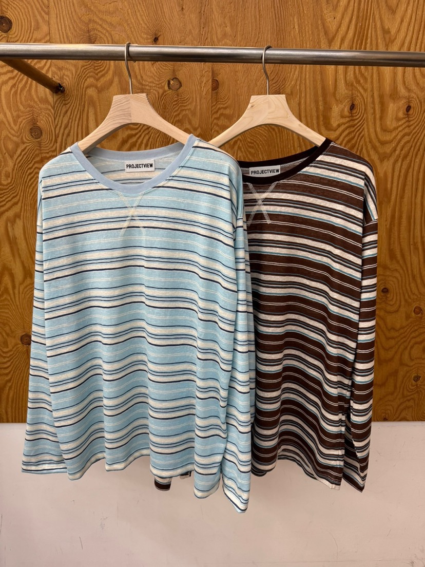 PROJECTVIEW韓國直郵女裝新品時尚人氣推薦熱賣26春夏長袖T恤PROJECTVIEW長袖T恤