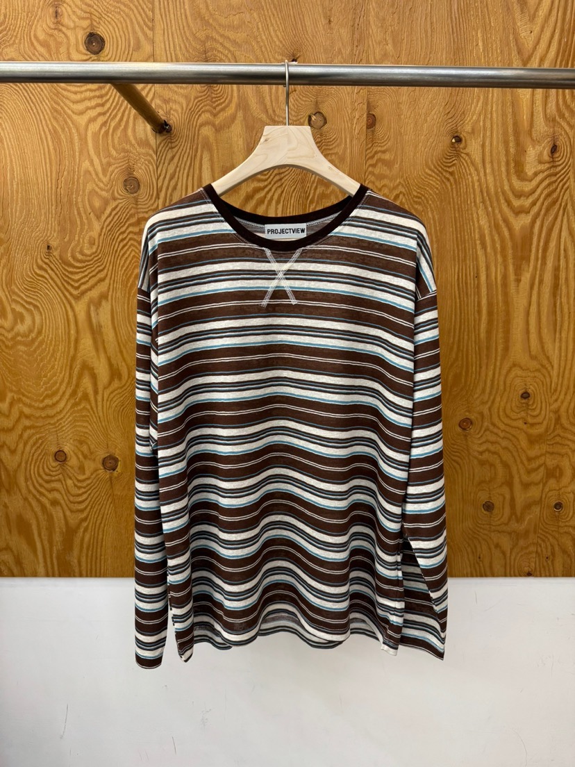 PROJECTVIEW韓國直郵女裝新品時尚人氣推薦熱賣26春夏長袖T恤PROJECTVIEW長袖T恤圖色1