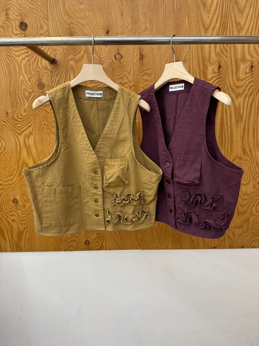 PROJECTVIEW韓國直郵實拍女士新款時尚26春夏職業推薦馬甲PROJECTVIEW馬甲