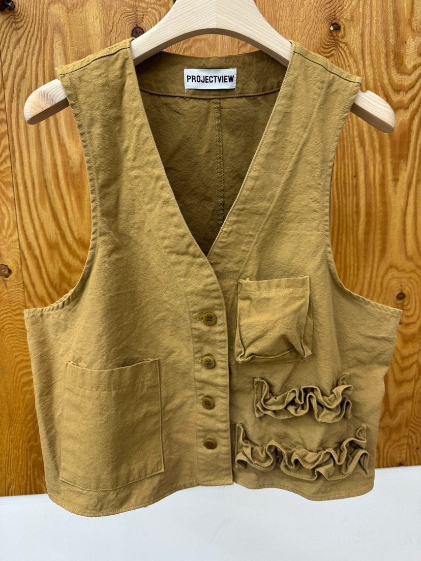 PROJECTVIEW韓國直郵實拍女士新款時尚26春夏職業推薦馬甲PROJECTVIEW馬甲