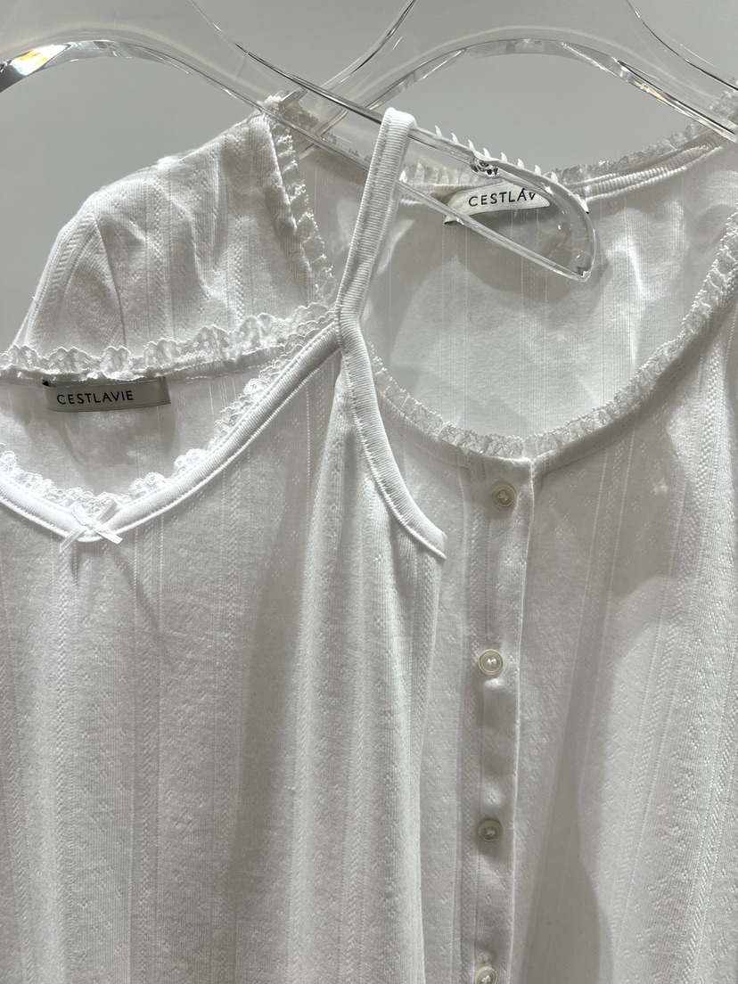 CESTLAVIE韓國代購女士新品休閑時尚熱賣26春夏套裝套裝開衫CESTLAVIE套裝