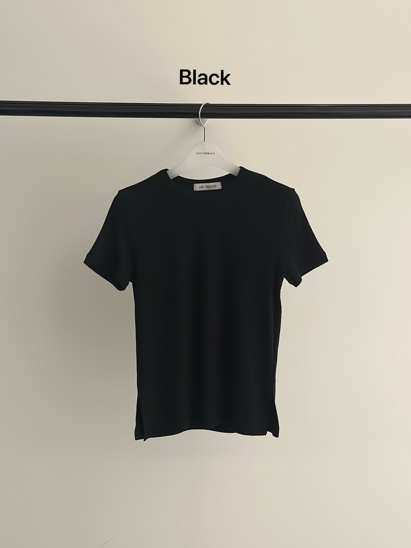 ANDTERRACE韓國代購女士新品職業26春夏時尚人氣熱賣T恤圓領ANDTERRACET恤圖色3