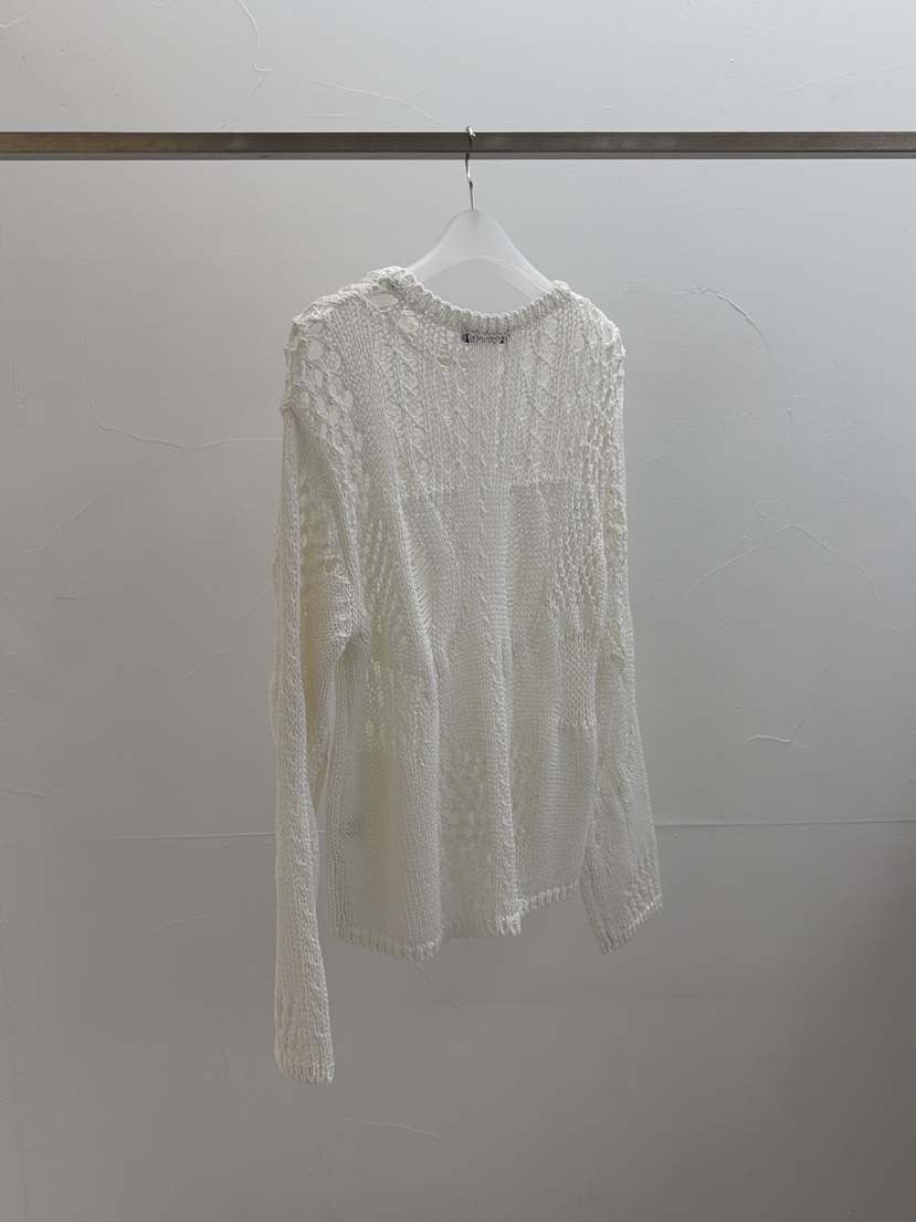 ACME韓國東大門代購女士新款職業26春夏熱賣針織衫鉤針編織ACME針織衫