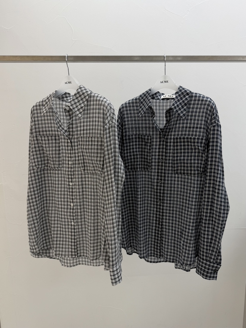 ACME韓國東大門代購女士新款26春夏人氣職業推薦襯衫蕾絲衫ACME襯衫/蕾絲衫