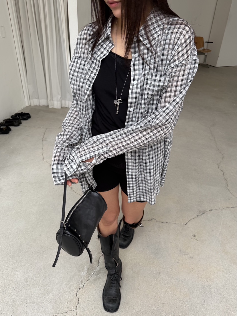 ACME韓國東大門代購女士新款26春夏人氣職業推薦襯衫蕾絲衫ACME襯衫/蕾絲衫