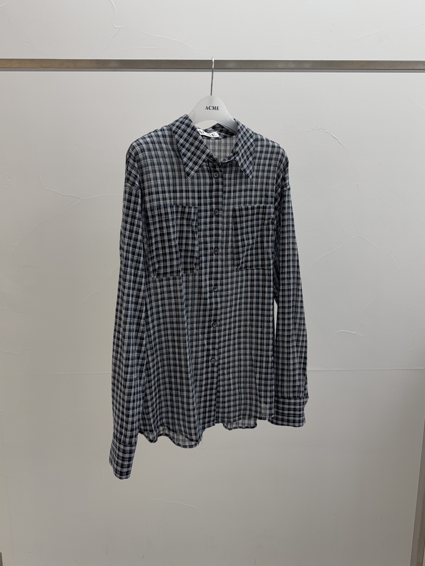 ACME韓國東大門代購女士新款26春夏人氣職業推薦襯衫蕾絲衫ACME襯衫/蕾絲衫圖色2