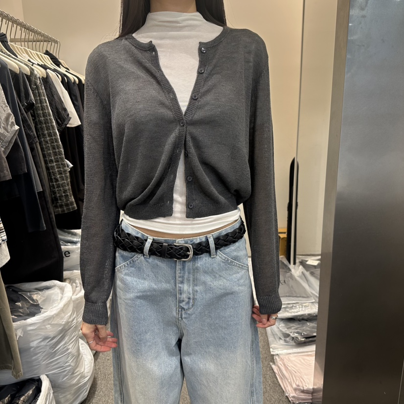 ALTER韓國直郵女士新款職業時尚推薦人氣熱賣針織衫不含內搭Alter針織衫圖色3