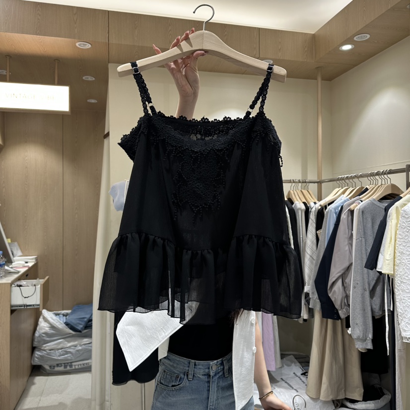 VINTAGE VIBE韓國直郵實拍女裝新款職業人氣熱賣吊帶背心VINTAGE VIBE吊帶/背心圖色2