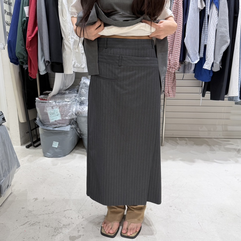 BRICKLANE韓國東大門代購女裝新款26春夏時尚推薦人氣長裙BRICKLANE長裙圖色1