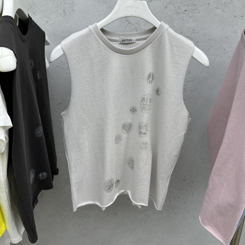 SIXTEEN韓國直郵實拍女士新品休閑熱賣人氣26春夏吊帶背心SIXTEEN吊帶/背心圖色4