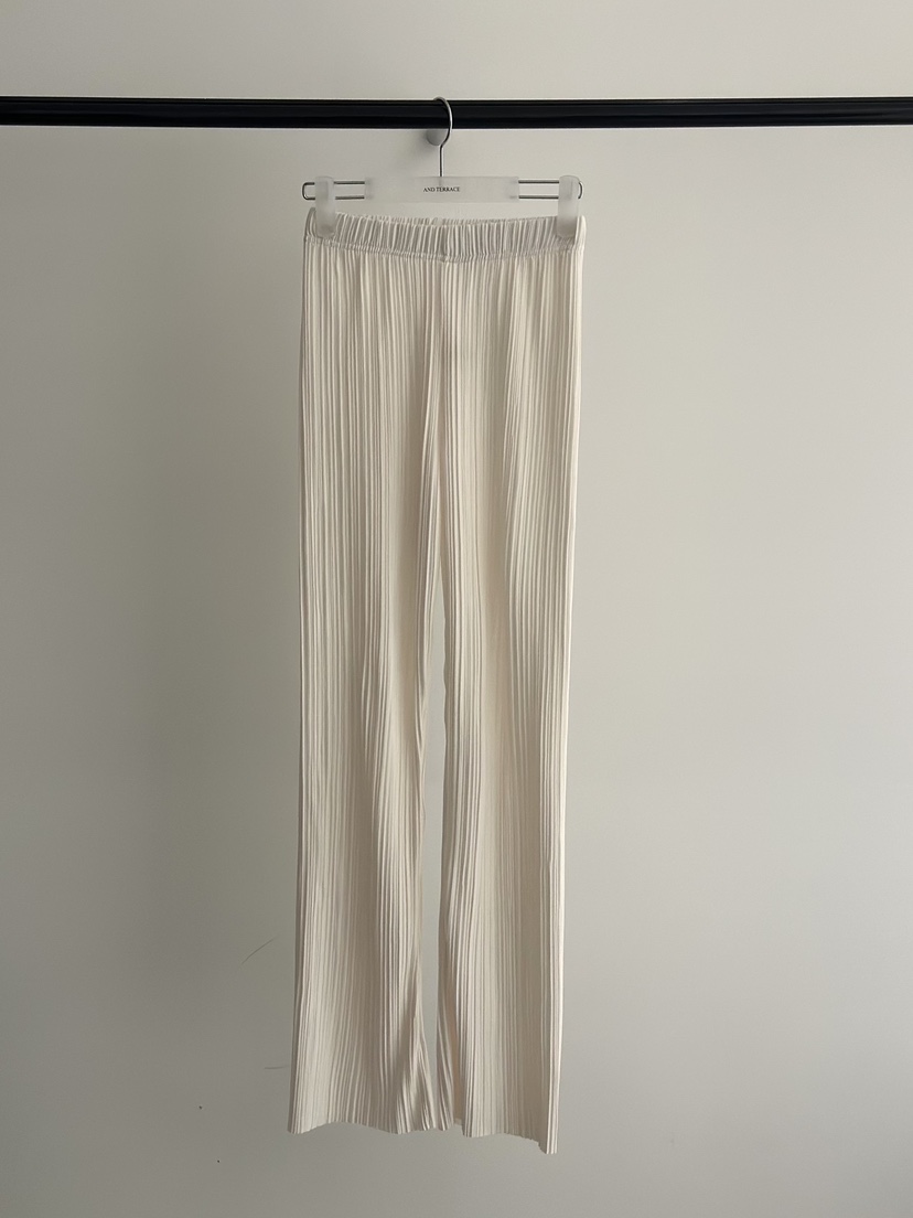 ANDTERRACE韓國直郵實拍女士新款時尚26春夏熱賣休閑褲褶裥ANDTERRACE休閑褲圖色3