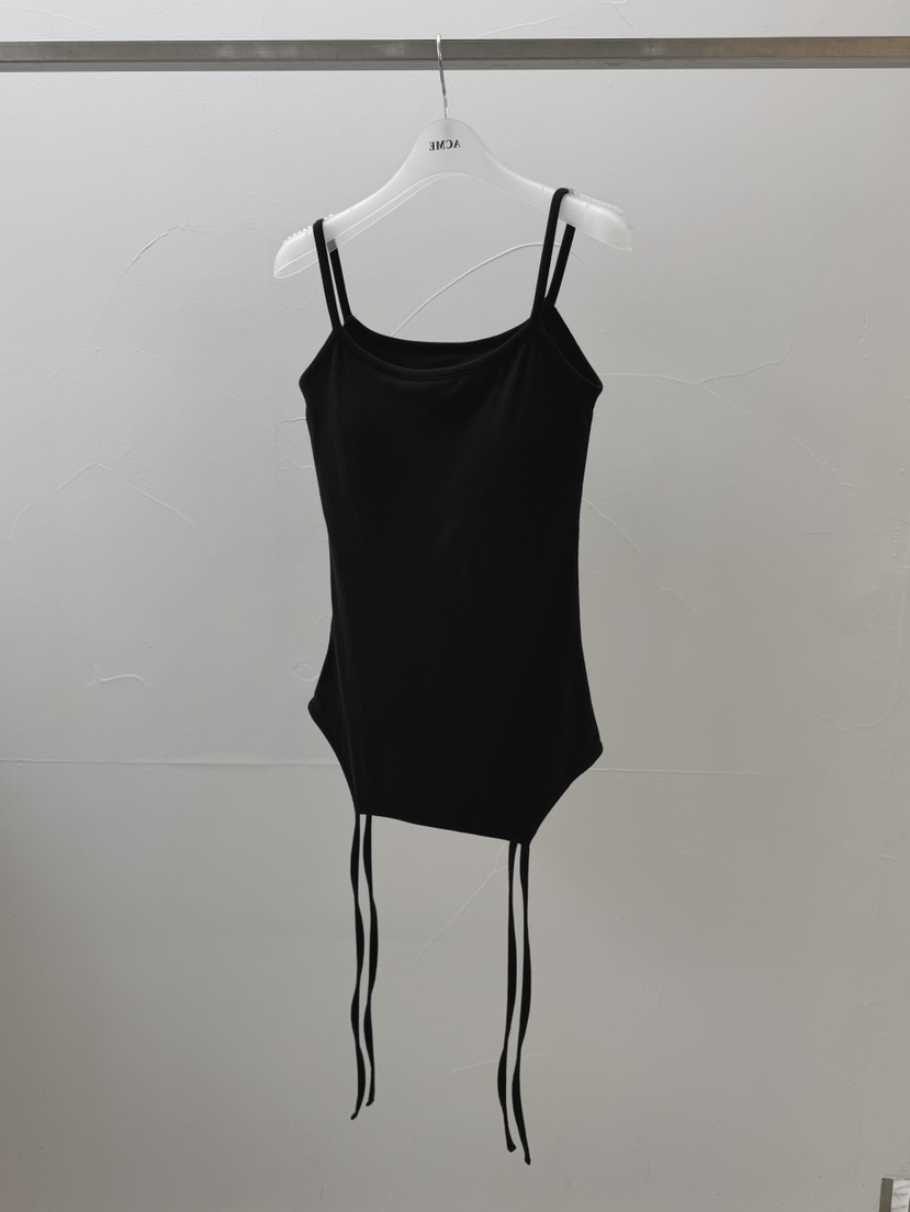 ACME韓國東大門直郵女士新品人氣26春夏休閑職業吊帶背心ACME吊帶/背心圖色2黑色