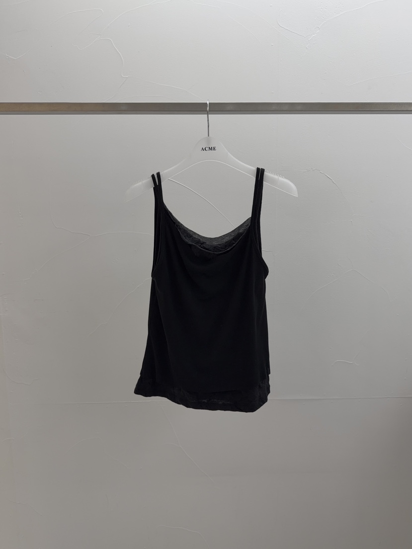 ACME韓國直郵實拍女裝新款職業熱賣26春夏人氣吊帶背心褶皺ACME吊帶/背心圖色3