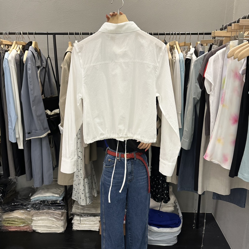 FLAMME TOIT/LUNAMDE韓國直郵女裝新品時尚職業襯衫蕾絲衫FLAMME TOIT/LUNAMDE襯衫/蕾絲衫