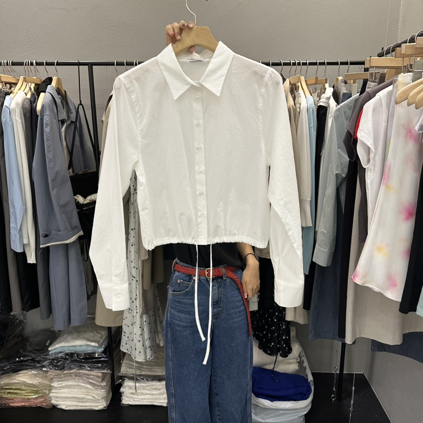 FLAMME TOIT/LUNAMDE韓國直郵女裝新品時尚職業襯衫蕾絲衫FLAMME TOIT/LUNAMDE襯衫/蕾絲衫圖色1