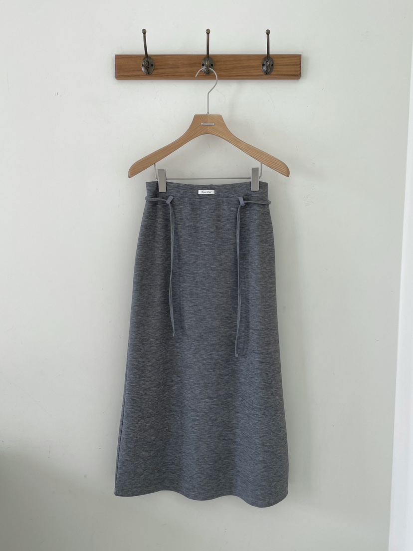 3 ANOTHER韓國直郵實拍女士新品職業休閑26春夏長裙含腰繩3 ANOTHER長裙圖色1