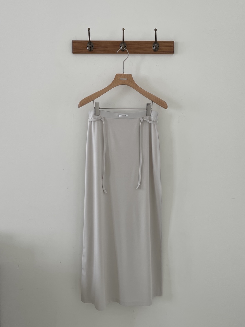 3 ANOTHER韓國直郵實拍女士新品職業休閑26春夏長裙含腰繩3 ANOTHER長裙圖色3