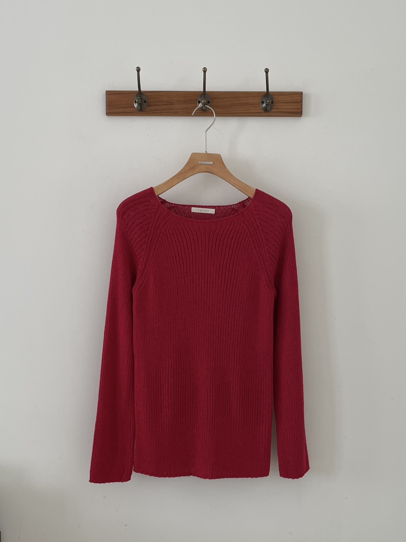 3 ANOTHER韓國代購女士新品時尚26春夏休閑針織衫亞麻羅紋3 ANOTHER針織衫圖色1